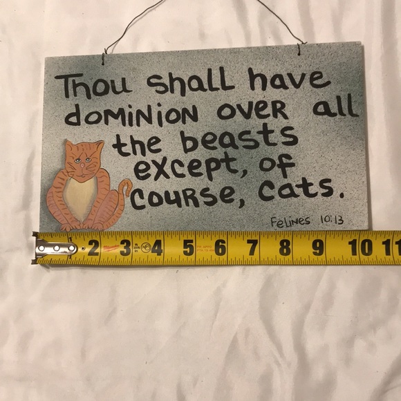 Sign for Cat Lovers - Picture 3 of 4